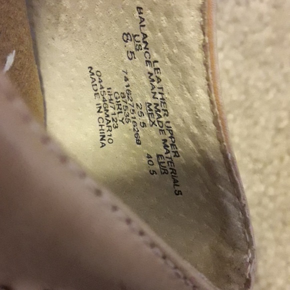 Women's Shoes Leather US Size 8.5 W - Picture 8 of 8